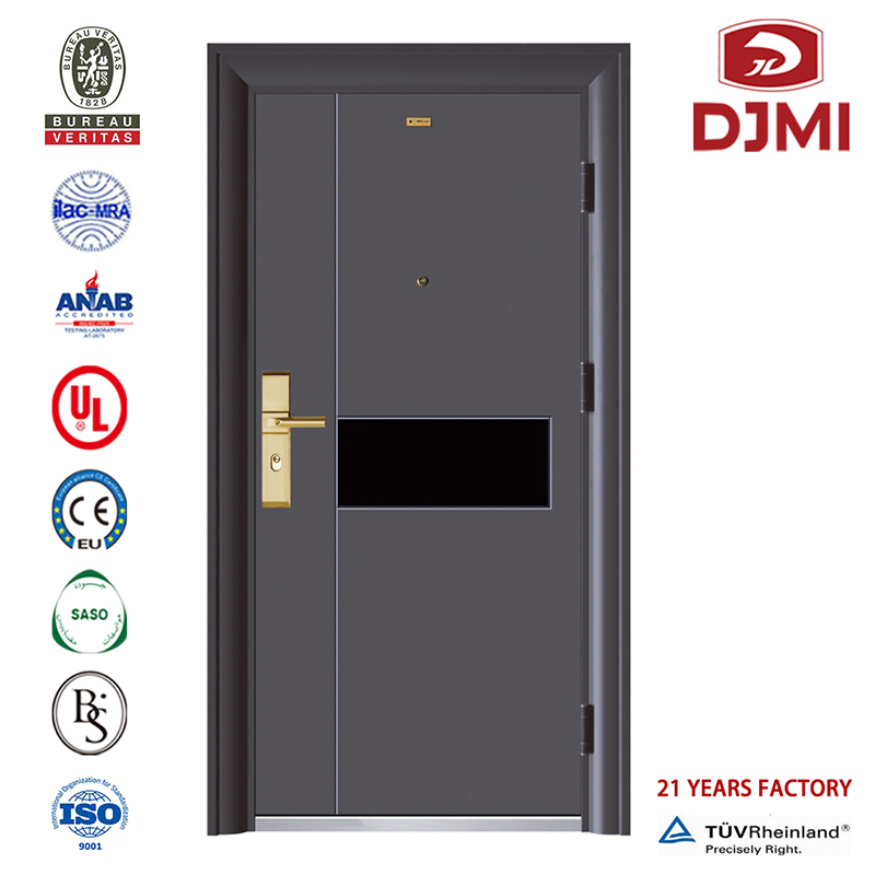 Vadonatúj kovácsoltvas bejárati acél fő ajtó tervezés Kínai biztonsági ajtók forró eladási hálós képernyő fémkeretes acél ajtók új élű biztonsági ajtók multifunkcionális modern kész biztonsági acél külső ajtók