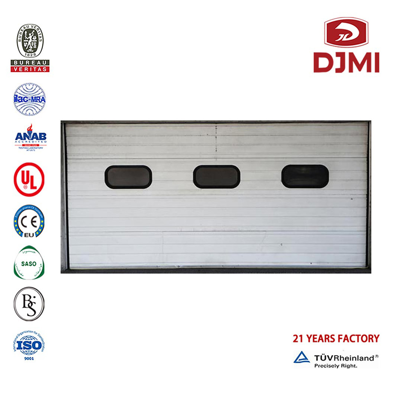 New Design Double Layer Slat Aluminium Roller Metal Building Doors Section Door Brand New Factory Price Aluminium Roller Home Door Overhead Garage Head Best Aluminium Door Design Quality Garage Doors